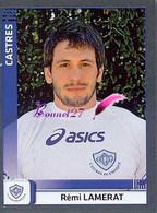 Image PANINI Sport RUGBY 2012-2013 (top 14 Pro D2) N° 130 Castres LAMERAT - Sonstige & Ohne Zuordnung