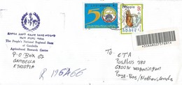 Ethiopia 2001 Gambella University Rock Hyrax Registered Cover - Ethiopie