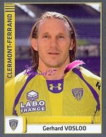 Image PANINI Sport RUGBY 2012-2013 (top 14 Pro D2) N° 148 Clermont VOSLOO - Other & Unclassified