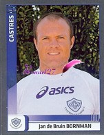 Image PANINI Sport RUGBY 2012-2013 (top 14 Pro D2) N° 119 Castres BORNMAN - Sonstige & Ohne Zuordnung