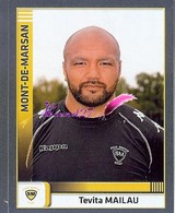 Image PANINI Sport RUGBY 2012-2013 (top 14 Pro D2) N° 187 SM Tevita MAILAU - Sonstige & Ohne Zuordnung