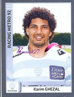 Image PANINI Sport RUGBY 2012-2013 (top 14 Pro D2) N° 292 Racing KARIM GHEZAL - Other & Unclassified