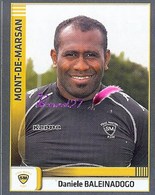 Image PANINI Sport RUGBY 2012-2013 (top 14 Pro D2) N° 202 SM BALEINADOGO - Other & Unclassified