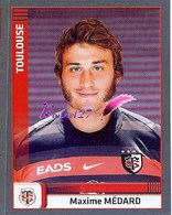 Image PANINI Sport RUGBY 2012-2013 (top 14 Pro D2) N° 357 Toulouse MÉDARD - Autres & Non Classés