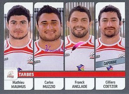 Image PANINI Sport RUGBY 2012-2013 (top 14 Pro D2) N° 452 TARBES - Other & Unclassified