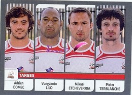 Image PANINI Sport RUGBY 2012-2013 (top 14 Pro D2) N° 456 TARBES - Other & Unclassified