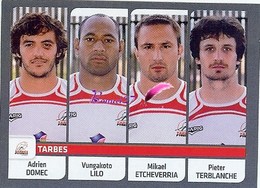 Image PANINI Sport RUGBY 2012-2013 (top 14 Pro D2) N° 456 TARBES - Autres & Non Classés