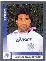 Image PANINI Sport RUGBY 2012-2013 (top 14 Pro D2) N° 112 Castres TAUMOPEAU - Other & Unclassified