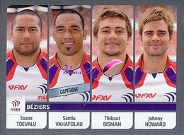 Image PANINI Sport RUGBY 2012-2013 (top 14 Pro D2) N° 388 BÉZIERS - Other & Unclassified