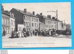 08-Mohon-Rue Thiers-Point Terminus Du Tramway-cpa écrite 1908 Au Top - Charleville