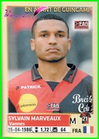 PANINI Foot 2014-2015 EN AVANT DE GUINGAMP - Sylvain MARVEAUX N° 111 - Autres & Non Classés