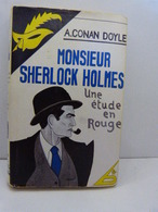 CONAN DOYLE -SHERLOCK HOLMES UNE ETUDE EN ROUGE  LE MASQUE(cn12) - Le Masque