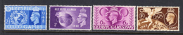 Great Britain 1948 Mint Mounted, Sc# 271-274, SG 495-498 - Ungebraucht
