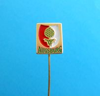 AUGSBURG BASKETBALL - Germany Pin Badge Basket-ball Baloncesto Pallacanestro Anstecknadel Abzeichen Deutschland Spilla - Basketbal