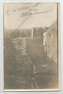 Carte Photo 1916 Tranchée Piloti Poste De Mitrailleuse - Weltkrieg 1914-18