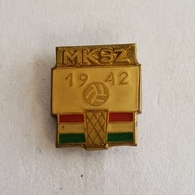 BASKETBALL HUNGARY FEDERATION  PIN BADGE DISTINTIVO BROCHE INSIGNE - Basketbal