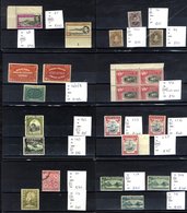 BRITISH COMMONWEALTH Ex-dealer's Stock Of M & U Stamps Housed On 333 Black Stock Cards In Four Display Albums, All Perio - Autres & Non Classés