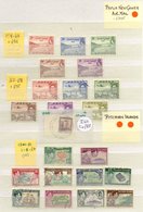 BRITISH COMMONWEALTH KGVI Good/fine Used - Malta 1938 To 10s, 1948 To 10s, Nigeria 1938 To 5s (5), Southern Rhodesia 193 - Sonstige & Ohne Zuordnung