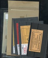 FOREIGN MISCELLANEOUS M & U Accumulation Incl. Germany Booklets, Switzerland Airs, Albania, Lithuania, France, Hungary,  - Autres & Non Classés