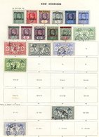 BRITISH COMMONWEALTH M & U Ranges On Leaves Incl. Ireland, Gibraltar Incl. Rock Set, 1935 Jubilee Set, Malta Incl. KGV 2 - Sonstige & Ohne Zuordnung