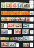 FRENCH COLONIES M Or UM Stock With Several Complete Better Sets, M/Sheets Etc. Incl. Indo-China 1934 Official Set (Cat.  - Autres & Non Classés