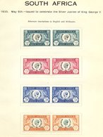 1935 Silver Jubilee Set, M In A Commemorative Album, Complete Less Egypt. (249) - Otros & Sin Clasificación