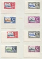 1935 Silver Jubilee Complete (excl. Egypt), South African Pairs Are Split. Note - Many Are Lower Left Corner Marginal Ex - Other & Unclassified