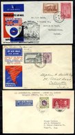 IMPERIAL AIRWAYS First Flight Covers (3), Canada 1939 Montreal - Southampton Scarce, Official Cover Withdrawn Design Wit - Sonstige & Ohne Zuordnung