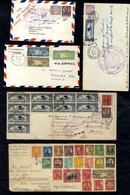 1928-36 USA Selection Of Mostly Zeppelin Flight Covers Bearing A Variety Of Cachets & Frankings. Noted - 1929 Presidents - Autres & Non Classés