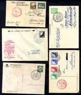 1936-39 Selection Of Cards & Covers With Various Frankings Incl. Winter Help Set. Flights Incl. 1936 Leipzig And Later S - Otros & Sin Clasificación