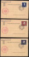 1915-16 Austro-Hungarian Military Post, 26 Feldpost Cards Franked With Different 'Prince Joseph I' Issues With Vals To 5 - Sonstige & Ohne Zuordnung