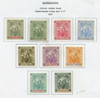 1861-1980's M Collection Housed On Printed Leaves In A  Ring Binder, Highlights Incl. 1892 To 10d M, 1897 Jubilee Set M  - Andere & Zonder Classificatie