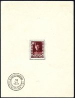 1931 Philatelic Exhibition M/Sheet, M With Exhibition Pmk In Margin, Usual Gum Wrinkles/bends, SG.MS592. (1) Cat. £250 - Autres & Non Classés
