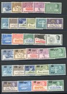 1963 LSD & 1971 Decimal Defin Sets, UM, SG.1/15a, 24/37. (30) Cat. £360 - Autres & Non Classés