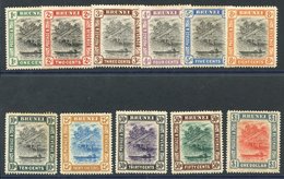 1907 MCCA Set M, Note - Several With Tone Patches. SG.23/33. Cat. £200 (11) - Autres & Non Classés