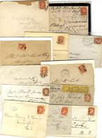 Small Queen's Covers (30) Mainly 1c, 2c Or 3c Frankings With One 6c Noted. Condition Mixed But Good Variety Of Towns Or  - Sonstige & Ohne Zuordnung