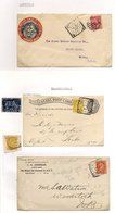 Collection Of Squared Circle Cancellations, Mainly Victorian (41 Covers + A Number Of Stamps Off Cover) Mounted & Partia - Sonstige & Ohne Zuordnung