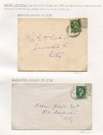 1875-97 Eight Covers With Small Queen's 1c, Five With Single Stamps Paying The 1c Printed Paper Rate, Three With 1c (3), - Autres & Non Classés