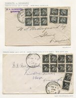 1895 & 1897 Covers To Denmark (2), Both To The Same Addressee, Each With ½c (10), Cancelled Toronto MAY.17.95 & MAY.4.97 - Autres & Non Classés