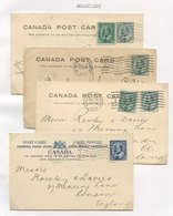 1904-10 Small Study Of KEVII Postcards (8 Used, 3 Unused) & Reply Paid Cards (1 Used, 3 Unused). Includes Taxed, Adverti - Autres & Non Classés