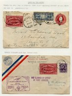 1909-49 Written Up Collection Of Special Delivery Stamps On Covers (36), A Number Going Overseas To The USA, England & M - Sonstige & Ohne Zuordnung