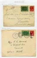 1914-20 Covers (10) & A 1c Postal Card, Each With The 10c Special Delivery Stamp (range Of Shades), SG.S1-3. - Sonstige & Ohne Zuordnung