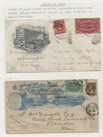 1915-34 Advertising Covers (5) With Special Delivery Stamps Incl. Canadian National Railways Hotel System Illustrated Co - Autres & Non Classés