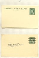 1953-71 QEII Wrappers, Postcards & Reply Paid Cards Study, Both Unused & Used, Partially. (36) - Sonstige & Ohne Zuordnung