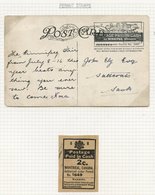 Small Written Up Collection Of Permit Stamps Paying The Third-class Rate. Unusual. (10 Items). - Sonstige & Ohne Zuordnung