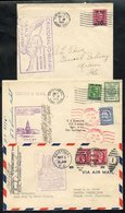 1929-30 First Flight Covers (3) - PAA Cristobal - Cartagena Pilot Signed With Cachet, PANAGRA Oct 8th 1929 Cristobal - B - Sonstige & Ohne Zuordnung