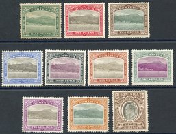 1907-08 MCCA Set M, SG.37/46. Cat. £200 (10) - Sonstige & Ohne Zuordnung