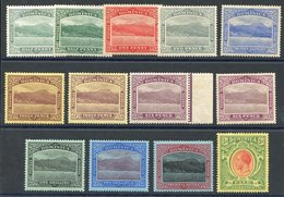 1908-20 MCCA Set M, Odd Extra Shade, SG.47/54. Cat. £140 (13) - Autres & Non Classés