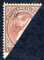 1891 ½d On Half Of 1d Brownish Claret Bisected Mint, SG.13. (1) Cat. £600. - Autres & Non Classés