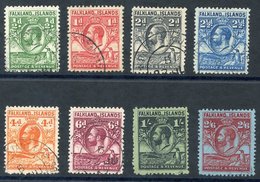 1929-37 Set Up To 2/6d FU, SG. 116/123. Cat. £140 (8) - Autres & Non Classés